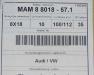 Превью Хромированные диски для Ауди-Фольксваген 18 Москва - 1