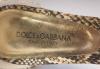 Превью Dolce  Gabbana Питоновые босоножки 38 р Оригинал Москва - 4