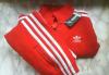 Превью Красный тёплый костюм Адидас/Adidas на 3 года Москва - 1
