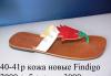 Превью Новые шлепки 40-41 размер кожа фирма Findigo Москва - 1