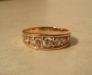 Кольцо  с цирконами 585 проба, золото, р.17 превью 1087618.