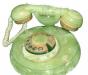 Телефон дисковый (ретро) из оникса превью 1095325.